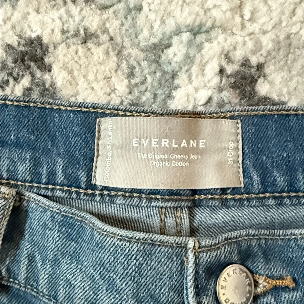 Everlane The Original Cheeky Jean 31 Crop Organic Cotton
